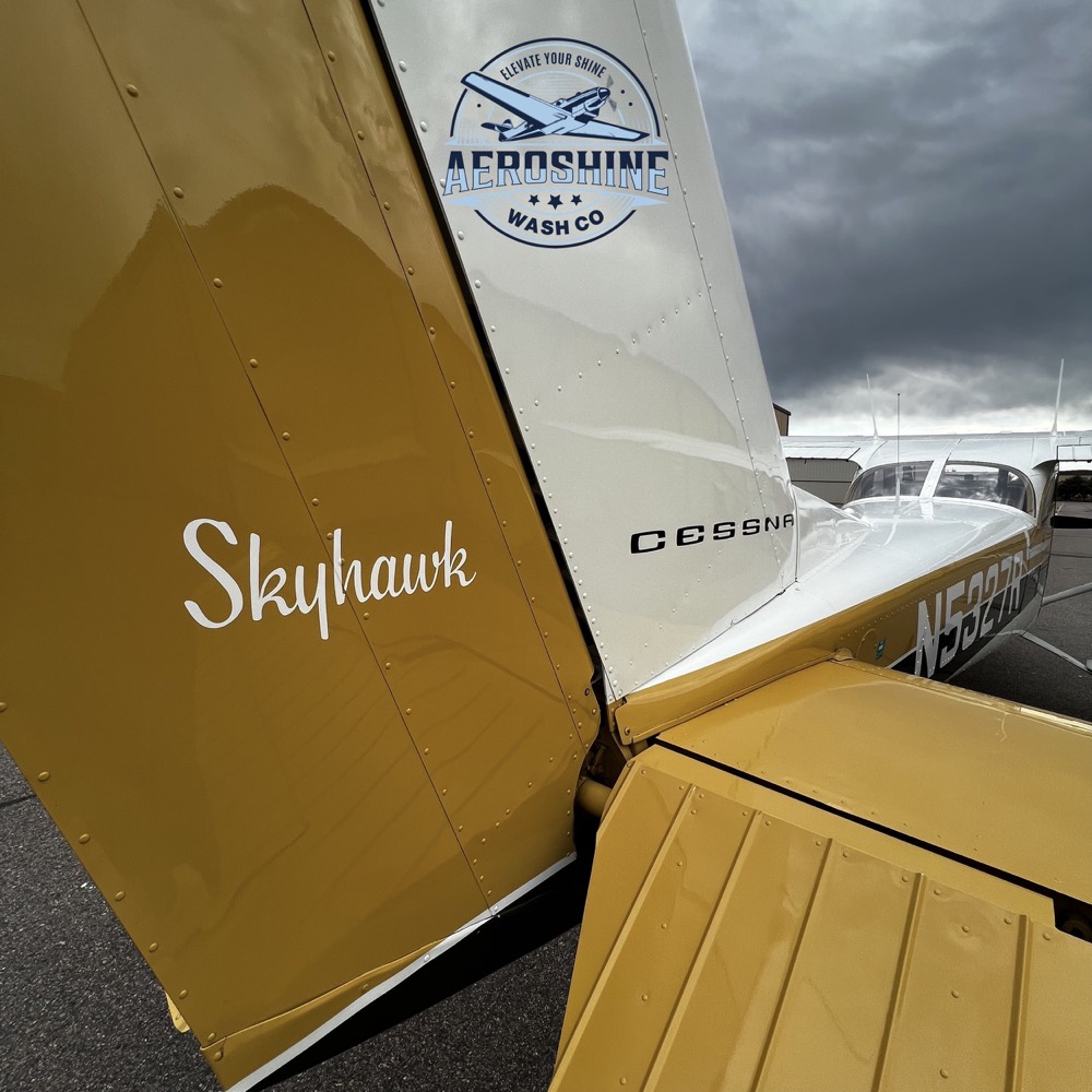 N5327R after an Aeroshine wash