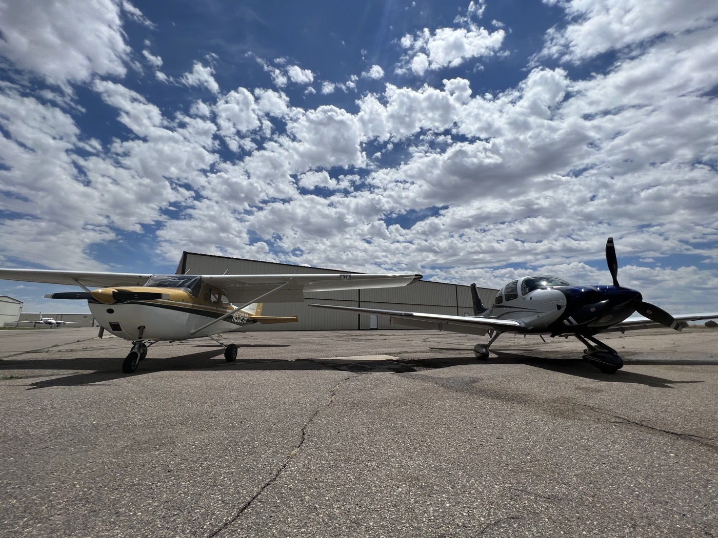 Clouds over the ramp